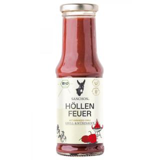Sanchon Grillsauce Höllenfeuer, mit Habanero-Chili