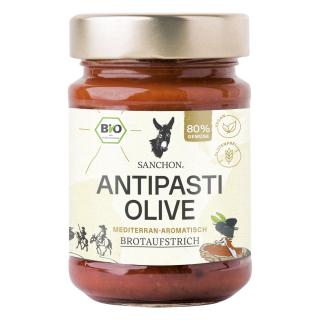 Sanchon Antipasti Olive Brotaufstrich, 190 gr Glas