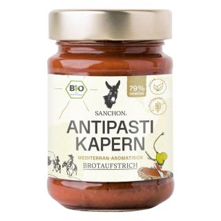 Sanchon Antipasti Kapern Brotaufstrich, 190 gr Gla