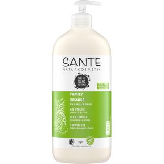 Sante Duschgel Bio-Ananas & Limone, 950 ml Spender