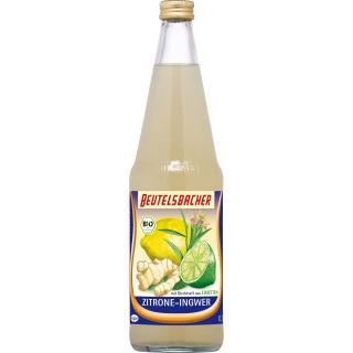 Beutelsbacher Zitrone-Ingwer, 0,7 ltr Flasche