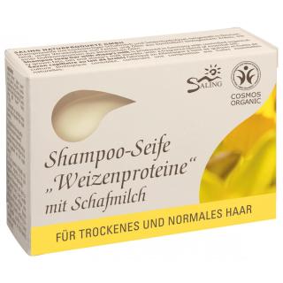 Saling Shampoo-Seife Weizenproteine, 125 gr Stück