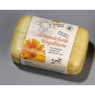 Saling Schafmilchseife Ringelblume, 100 gr Stück