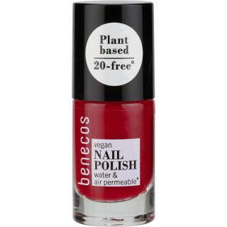 benecos Nail Polish vintage red, 5 ml Flasche