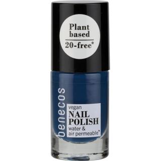 benecos Nail Polish nordic blue, 5 ml Flasche
