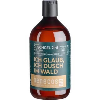 benecos Duschgel 2in1 BIO-Zirbelkiefer, 500 ml Fla