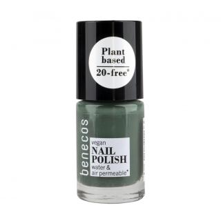 benecos Nail Polish sage green, 5 ml Flasche