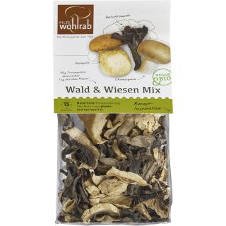 Wohlrab Pilze Wald & Wiesen Mix, 30 gr Packung