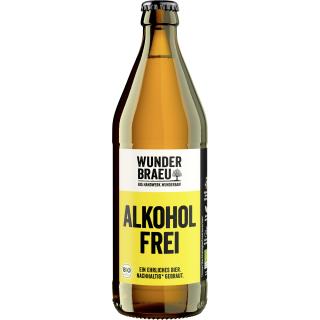 Wunderbräu Alkoholfrei, 0,5 ltr Flasche