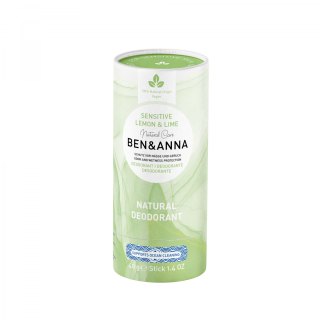 Ben & Anna Deodorant Sensitive Lemon & Lime, 40 g