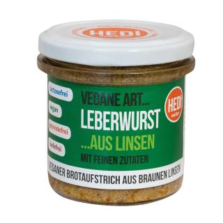 HEDI Naturkost Vegane Art.. Leberwurst mit, 140 gr