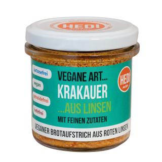 HEDI Naturkost Vegane Art... Krakauer, 140 gr Glas