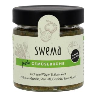 SweMa Gemüsebrühe, 210 gr Glas