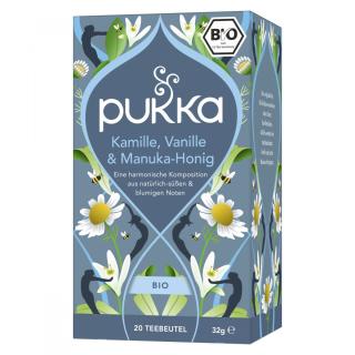 PUKKA Kamille, Vanille & Manuka Honig, 1,6 gr, 20