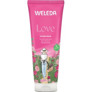 Weleda Aroma Cremedusche Love, 200 ml Tube