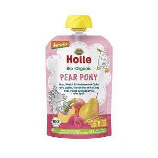 Holle Pear Pony Birne, Pfirsich &  Himbeere mit Di
