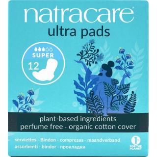 Natracare Damenbinden Ultra Super, 12 St Packung