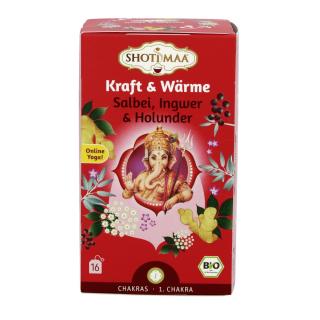 Shoti Maa KRAFT & WÄRME, Salbei, Ingwer & Holunder