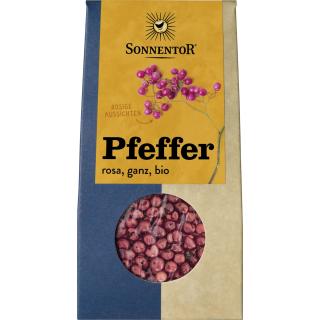 Sonnentor Pfeffer rosa, ganz, 20 gr Packung