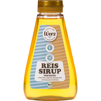 Werz Reissirup glutenfrei, 460 gr Packung
