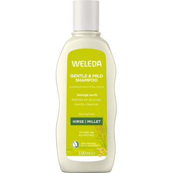 Weleda Hirse Pflege-Shampoo, 190 ml Flasche