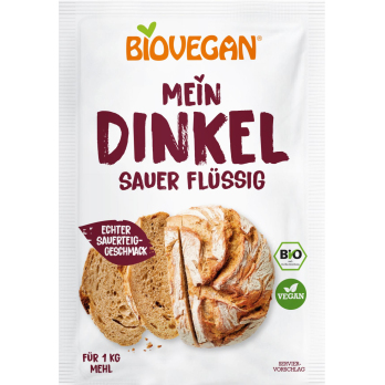 Biovegan Sauerteig flüssig Dinkel, 100 gr Packung