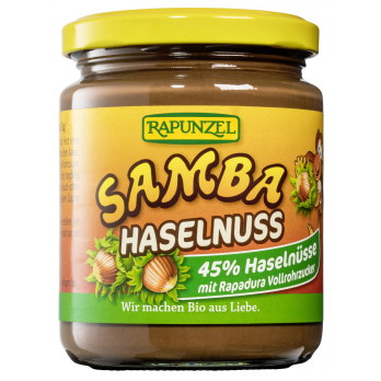 Rapunzel Samba Haselnuss, 250 gr Glas