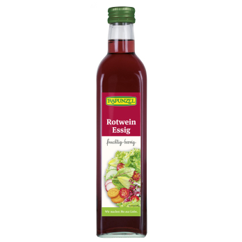 Rapunzel Rotweinessig, 0,5 ltr Flasche