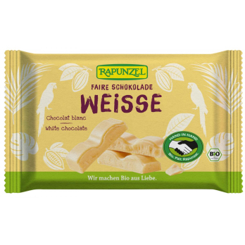 Rapunzel Weiße Schokolade HIH, 100 gr Stück