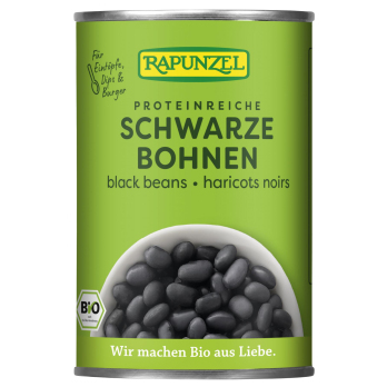 Rapunzel Schwarze Bohnen, 400 gr Dose (240 gr)