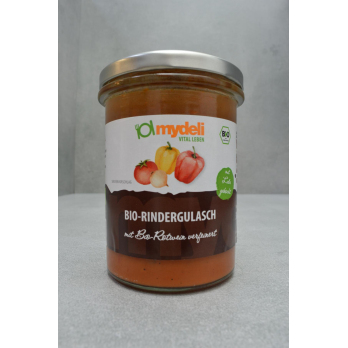 MyDeli Rindergulasch, 380 gr Glas