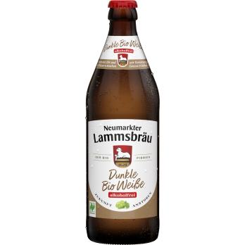 Neumarkter Lammsbräu Dunkle Weiße alkoholfrei, 0,5