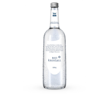 BioKristall Bio-Mineralwasser still, 0,75 ltr Flas