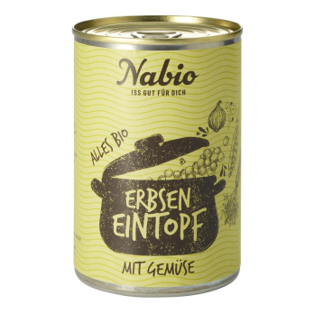 Nabio Erbsentopf, 400 gr Dose