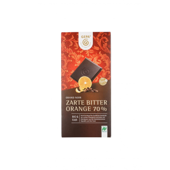 Gepa Grand Noir Zarte Bitter Orange 70%, 100 gr St