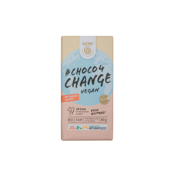Gepa Choco4Change Vegan, 80 gr Stück