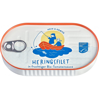 Sywan Heringsfilets in Bio Tomatensauce, 200 gr Do