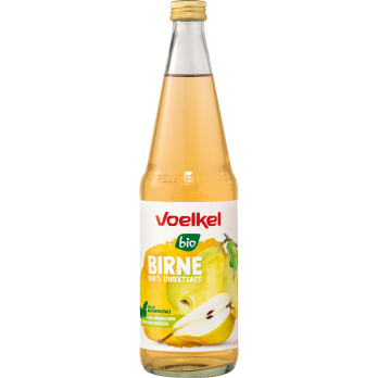 Voelkel Birnensaft klar, 0,7 ltr Flasche