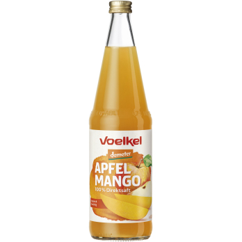 Voelkel Apfel-Mango  - 100% Direktsaft, 0,7 ltr Fl