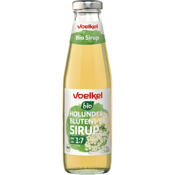 Voelkel Sirup Holunderblüte, 0,5 ltr Flasche