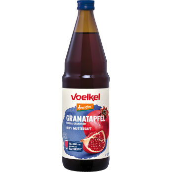 Voelkel Granatapfel pur 100% Muttersaft, 0,75 ltr