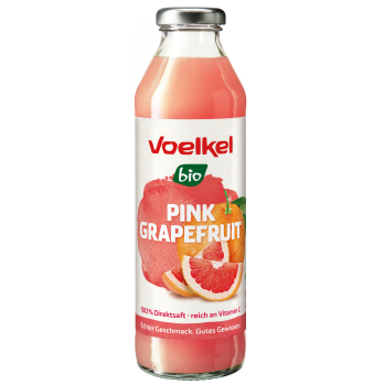 Voelkel Pink Grapefruit, 0,5 L Flasche