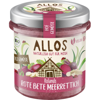 Allos Hof-Gemüse Rolands Rote Beete-Meerrettich, 1