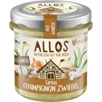 Allos Hof-Gemüse Carinas Champignon Zwiebel, 135 g