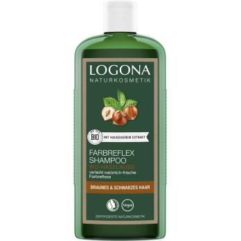 Logona Farbreflex Shampoo Haselnuss, 250 ml Flasch