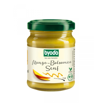 byodo Mango-Balsamico Senf, 125 ml Glas