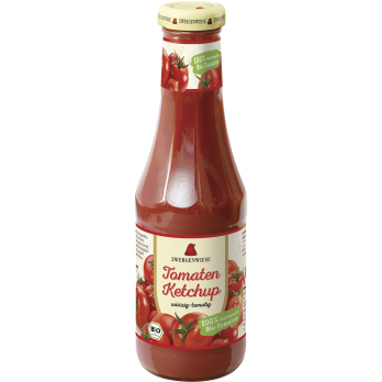 Zwergenwiese Tomaten-Ketchup, 500 ml Flasche