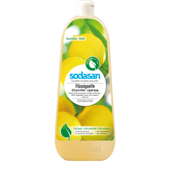 Sodasan Naturpflege-Seife liquid Citrus-Olive, Nac