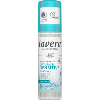 lavera Deo Spray Basis Sensitiv, 75 ml Flasche