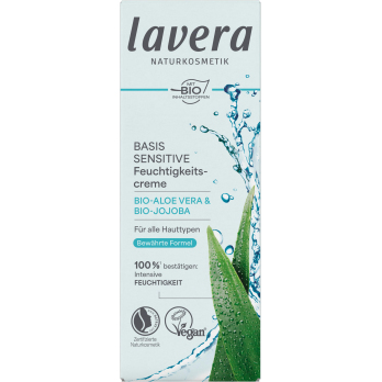 lavera Feuchtigkeitscreme, 50 ml Tube